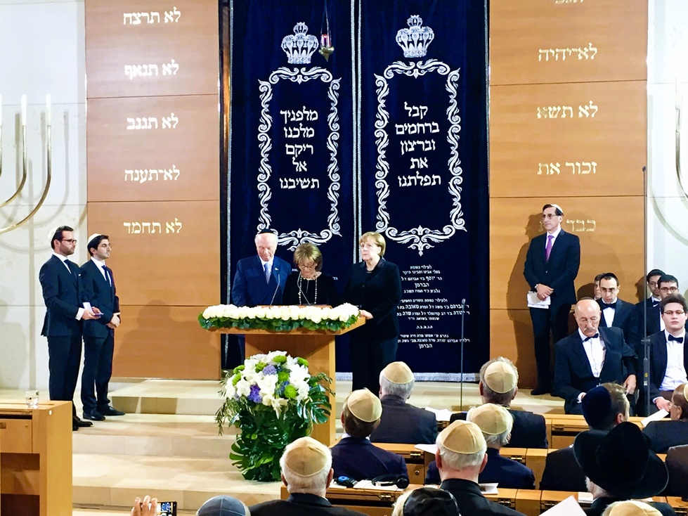 Angela Merkel Ohel-Jakob-Medaille 2016