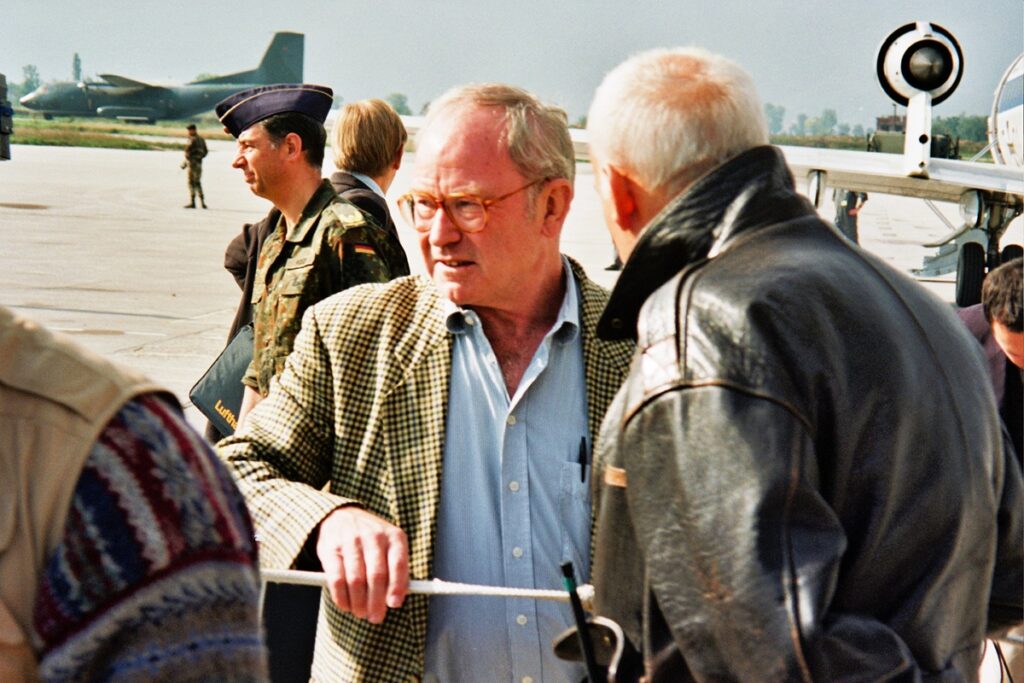 Martin Schulze in Sarajevo 1996